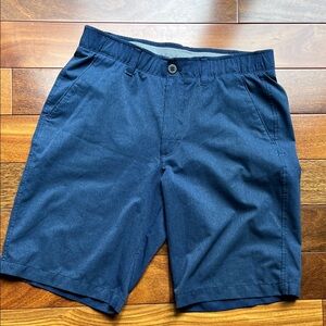 Under Armour Blue 32 men’s shorts loose fit heat gear